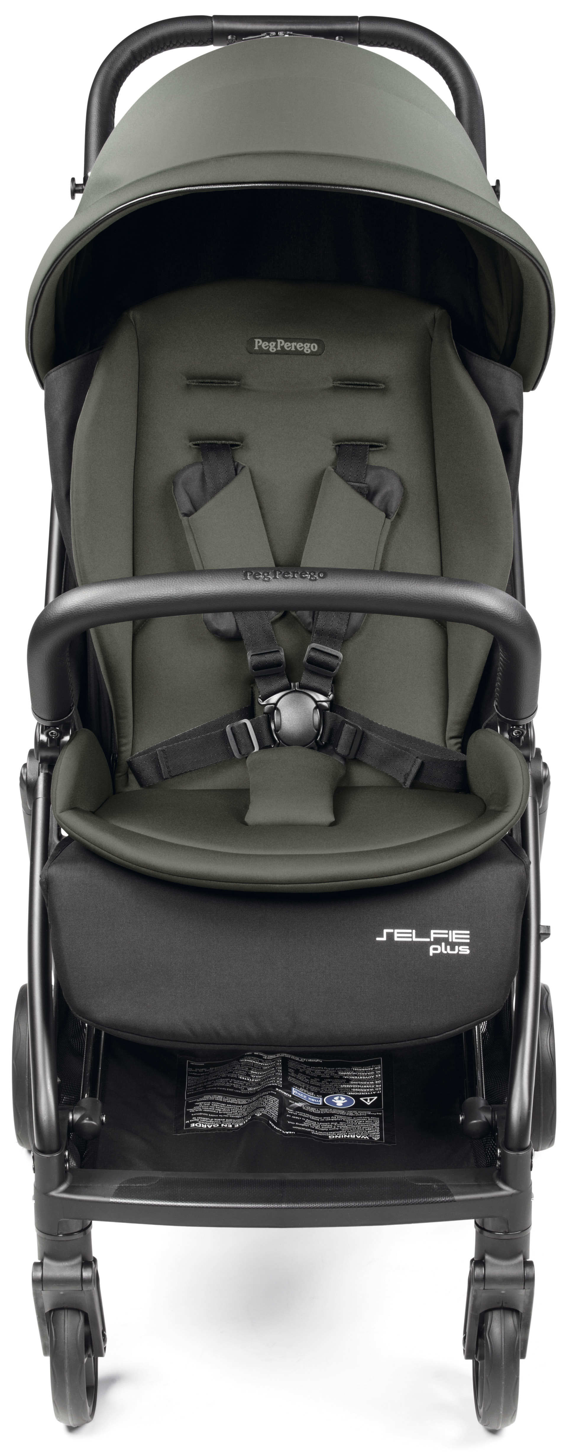 Коляска прогулочная Peg-Perego Selfie Plus зеленый - фото 3