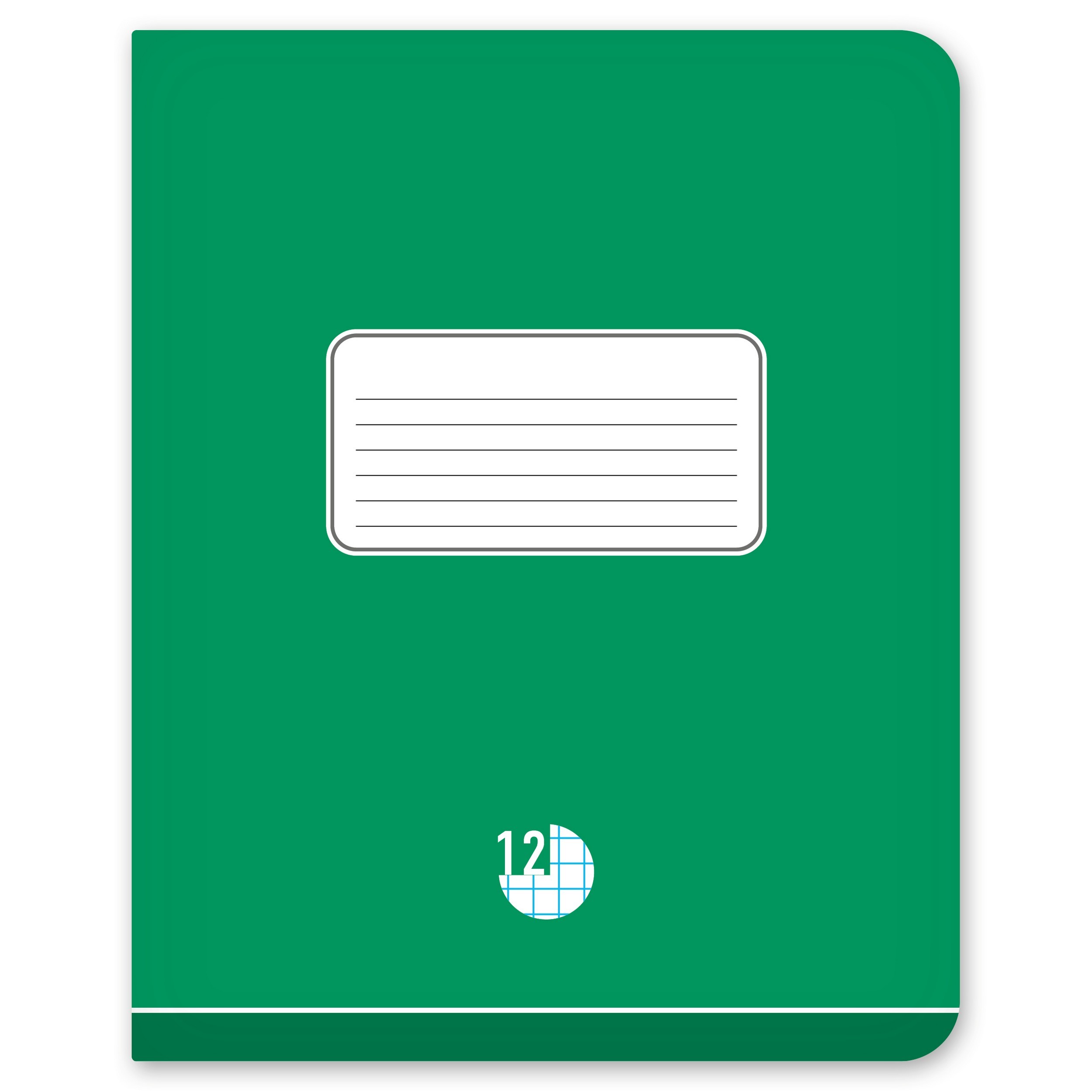 Тетрадь Полиграф Принт клетка 12 лист. в ассортименте - фото 10