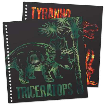 Набор для рисования DinosArt гравюра