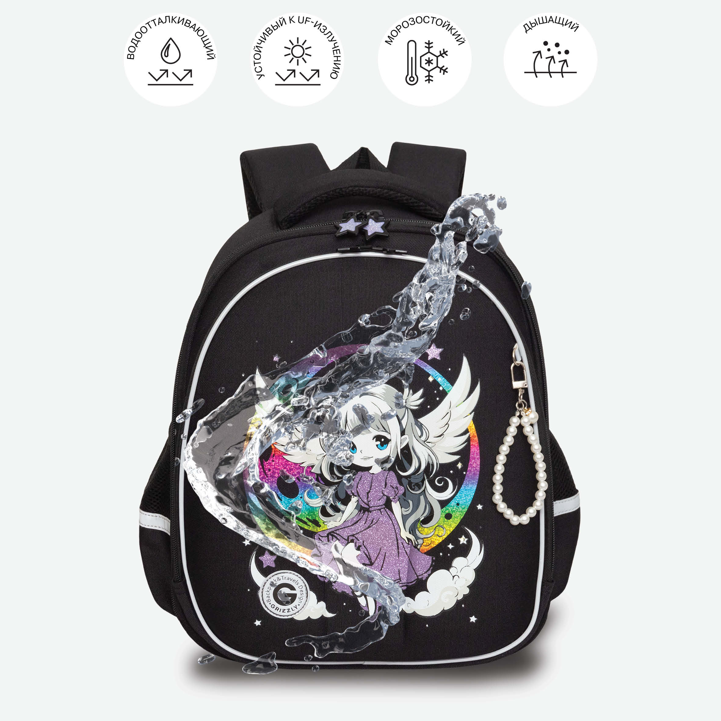 Ранец Grizzly для девочки - фото 11