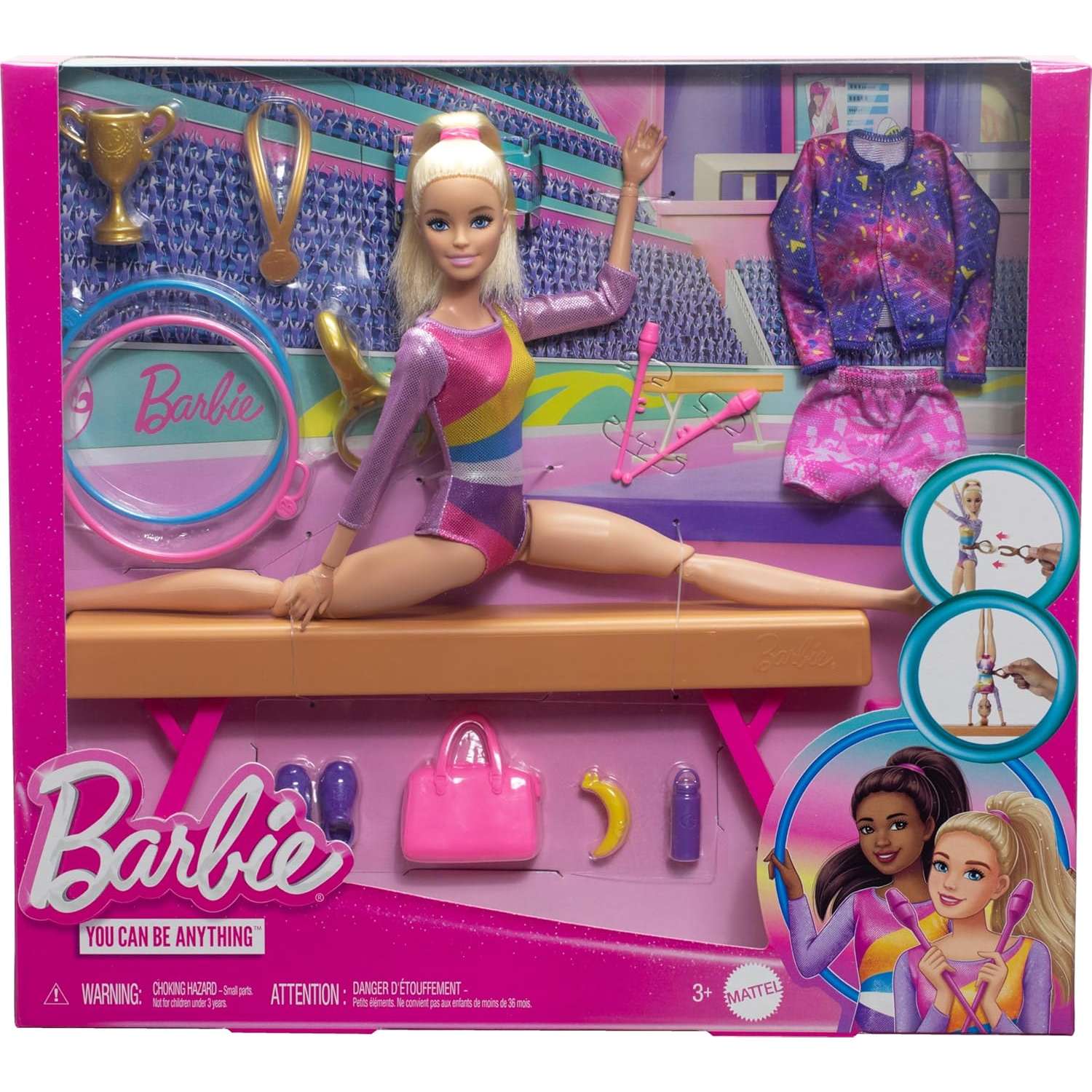 Кукла модельная Barbie Гимнастика HRG52 - фото 6