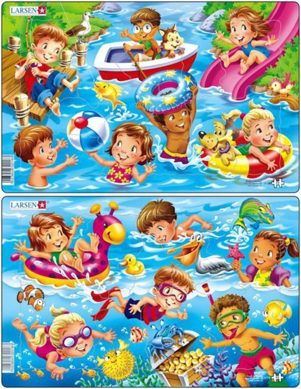 Пазл Larsen классический - фото 4