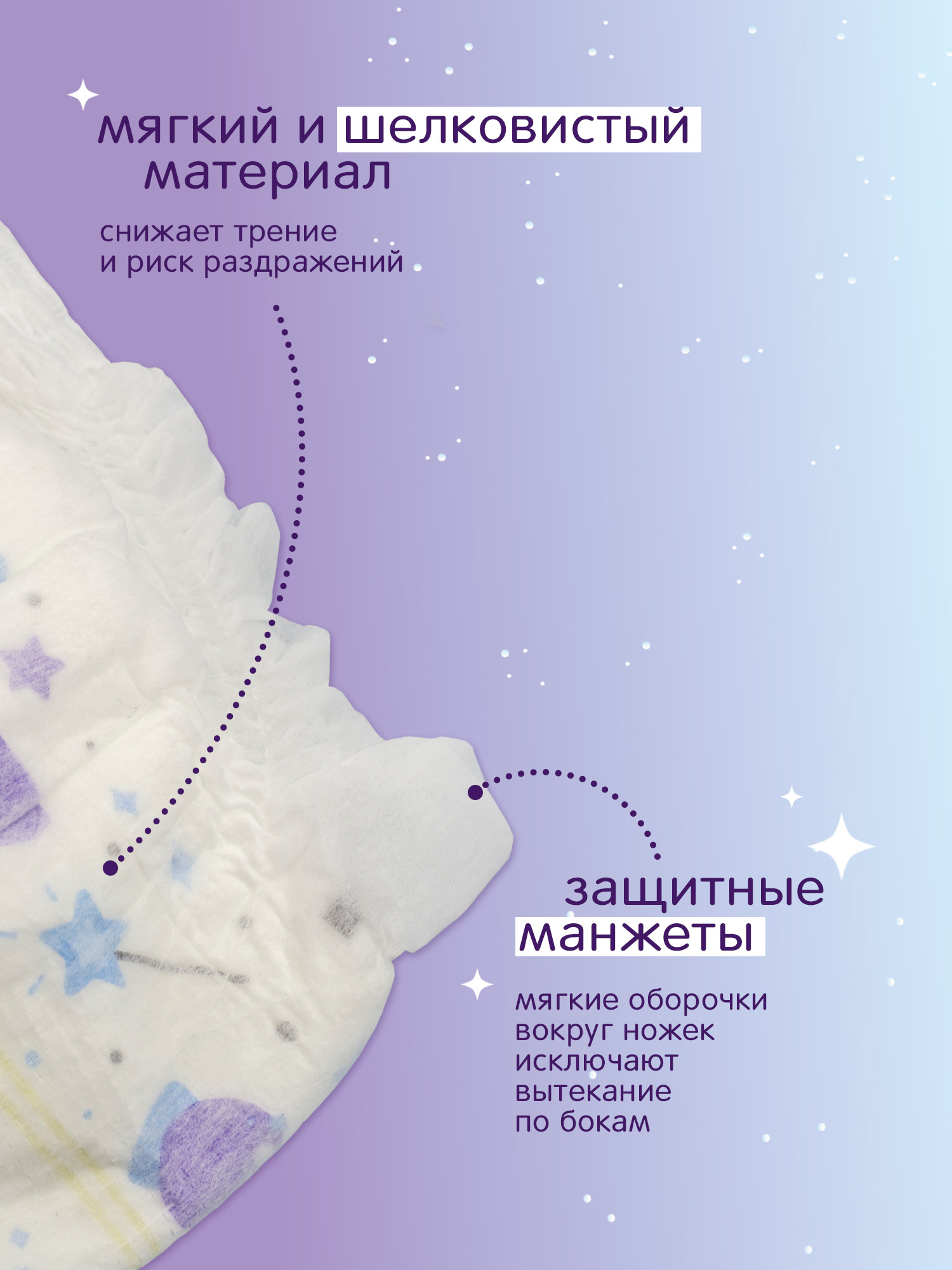 Трусики Joonies Night ночные XXL (15-20 кг) 18 шт. - фото 6