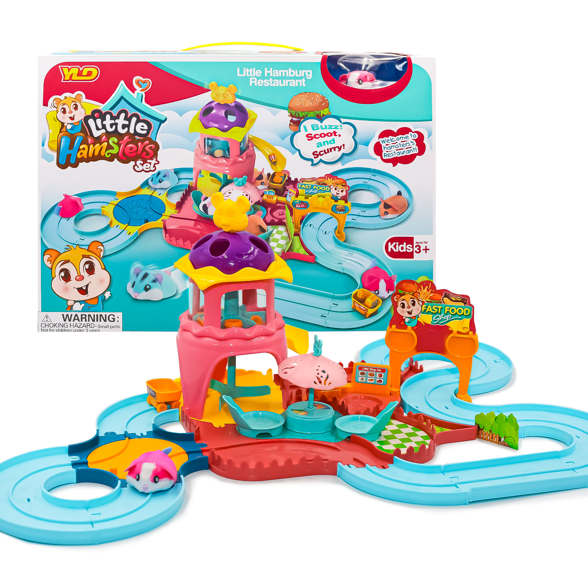 Трек SHARKTOYS Шустрый хомяк 10010022 - фото 5