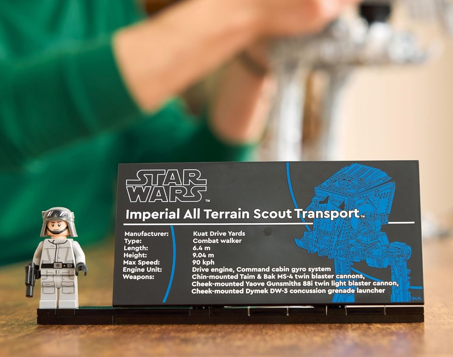 Конструктор LEGO Star Wars AT-ST Уокер 1513 дет. - фото 4
