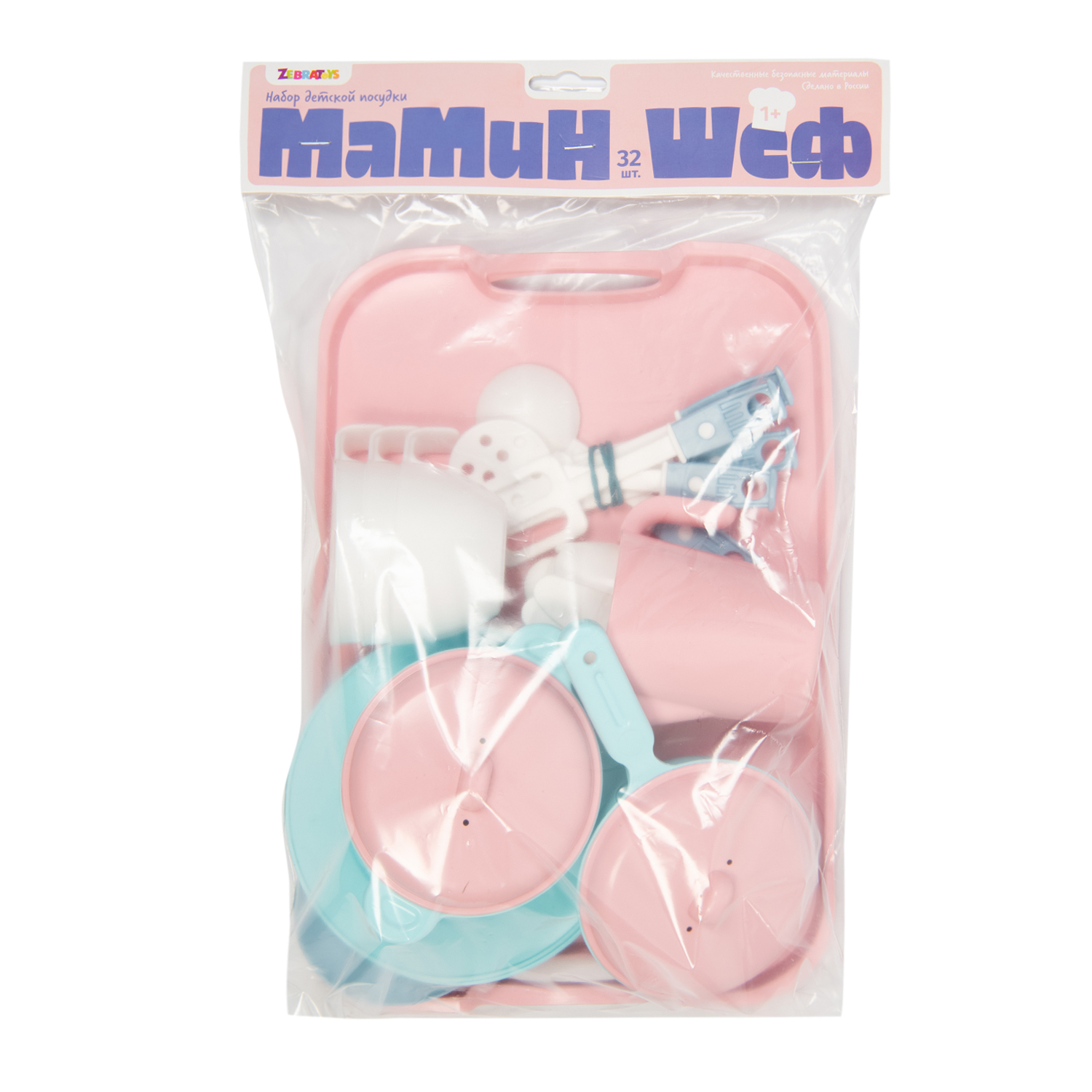 Игрушка ZEBRA Посуда 32 предм. - фото 2