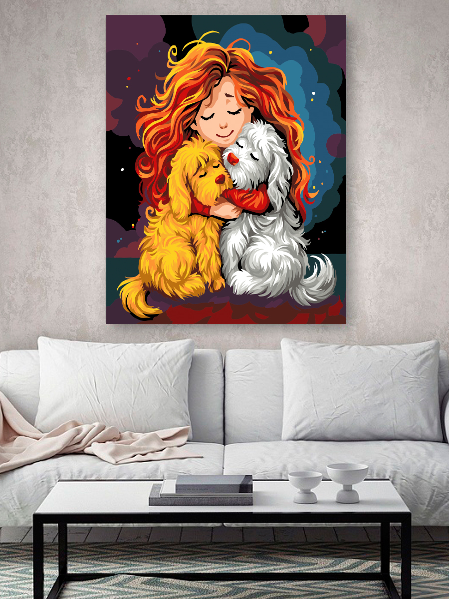 Картина по номерам Hobby Paint Мои друзья в ассортименте - фото 3
