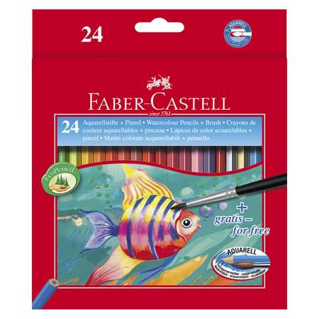 Карандаши акварельные Faber Castell 24 шт.