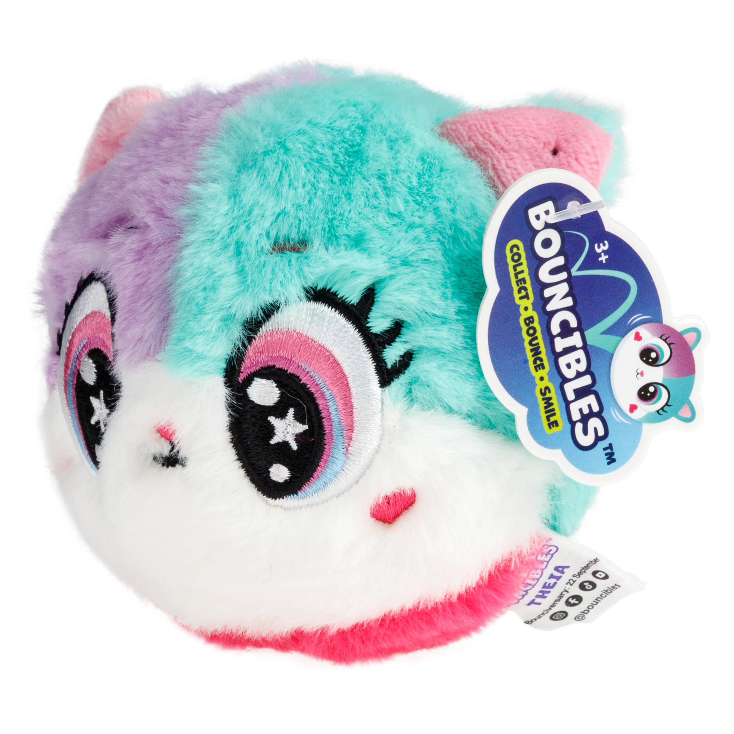Мягкая игрушка 1TOY попрыгунчик кошечка 8 см - фото 2