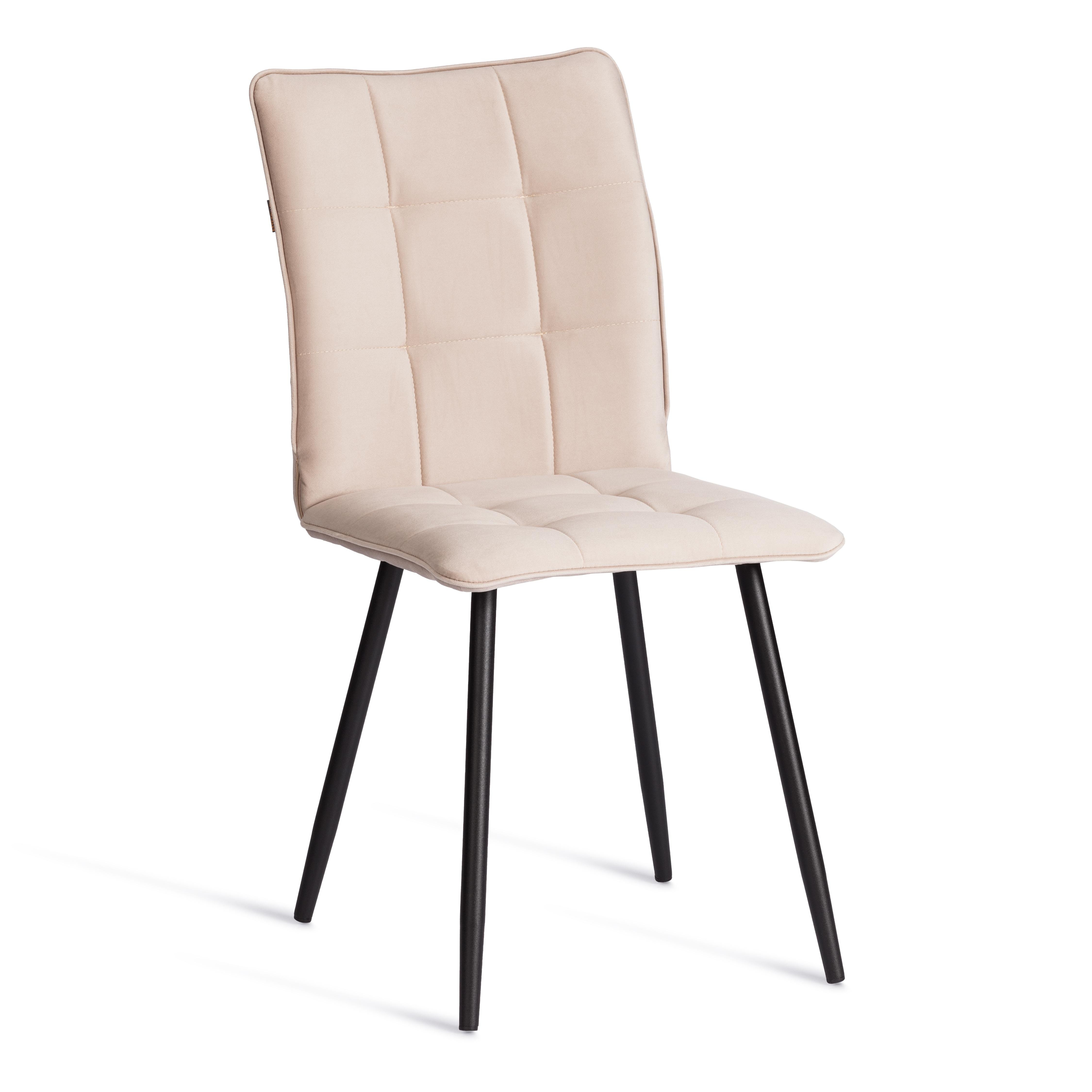 Стул TETCHAIR Bari LT велюр бежевый 2 шт. - фото 12