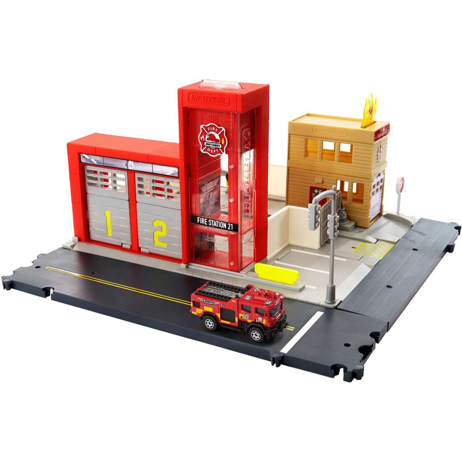 Конструктор Matchbox Пожарное депо сборная игровая модель - фото 3