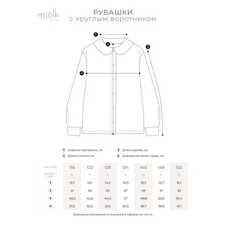 Рубашка Mjolk