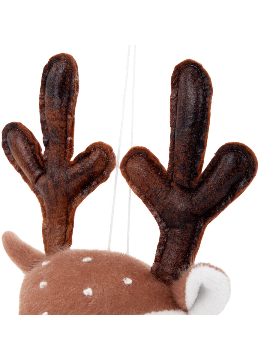 Украшение новогоднее Золотая сказка Олененок в шарфе - фото 9