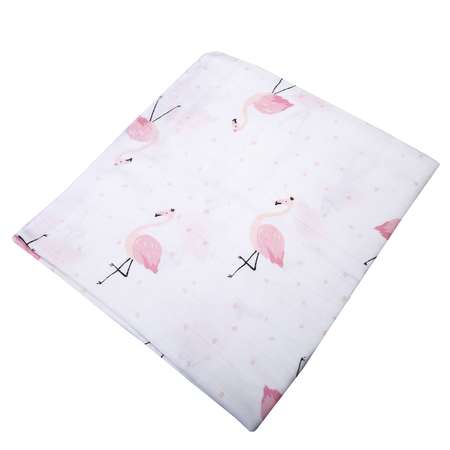 Пеленка Babyton Фламинго 1200