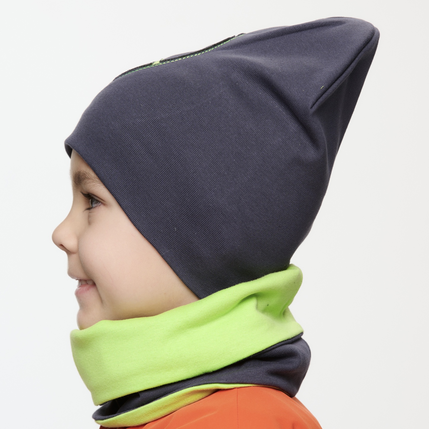 Шапка и снуд KUBRIO KU-H-08-F-gr-green - фото 6