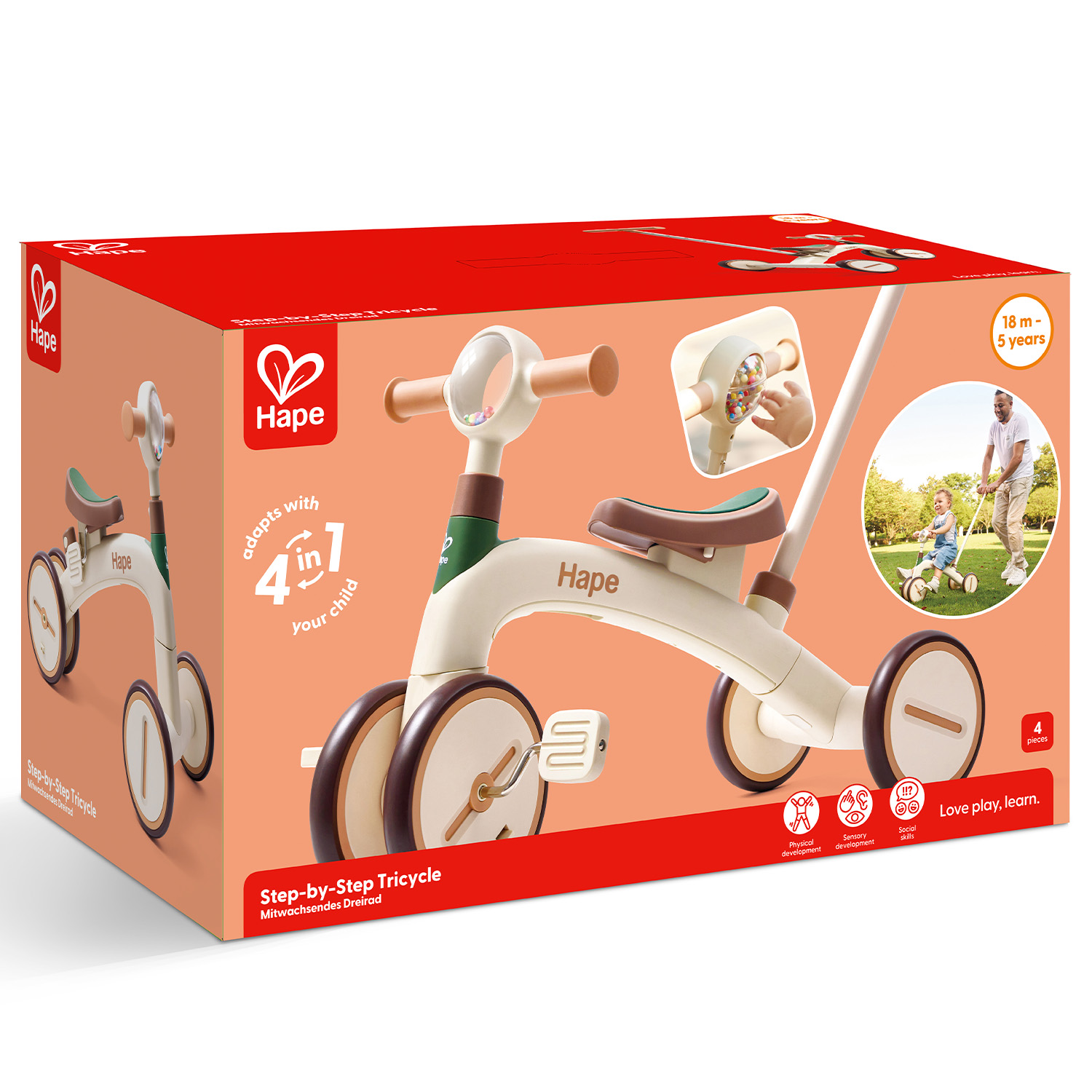 Велосипед-беговел Hape - фото 13