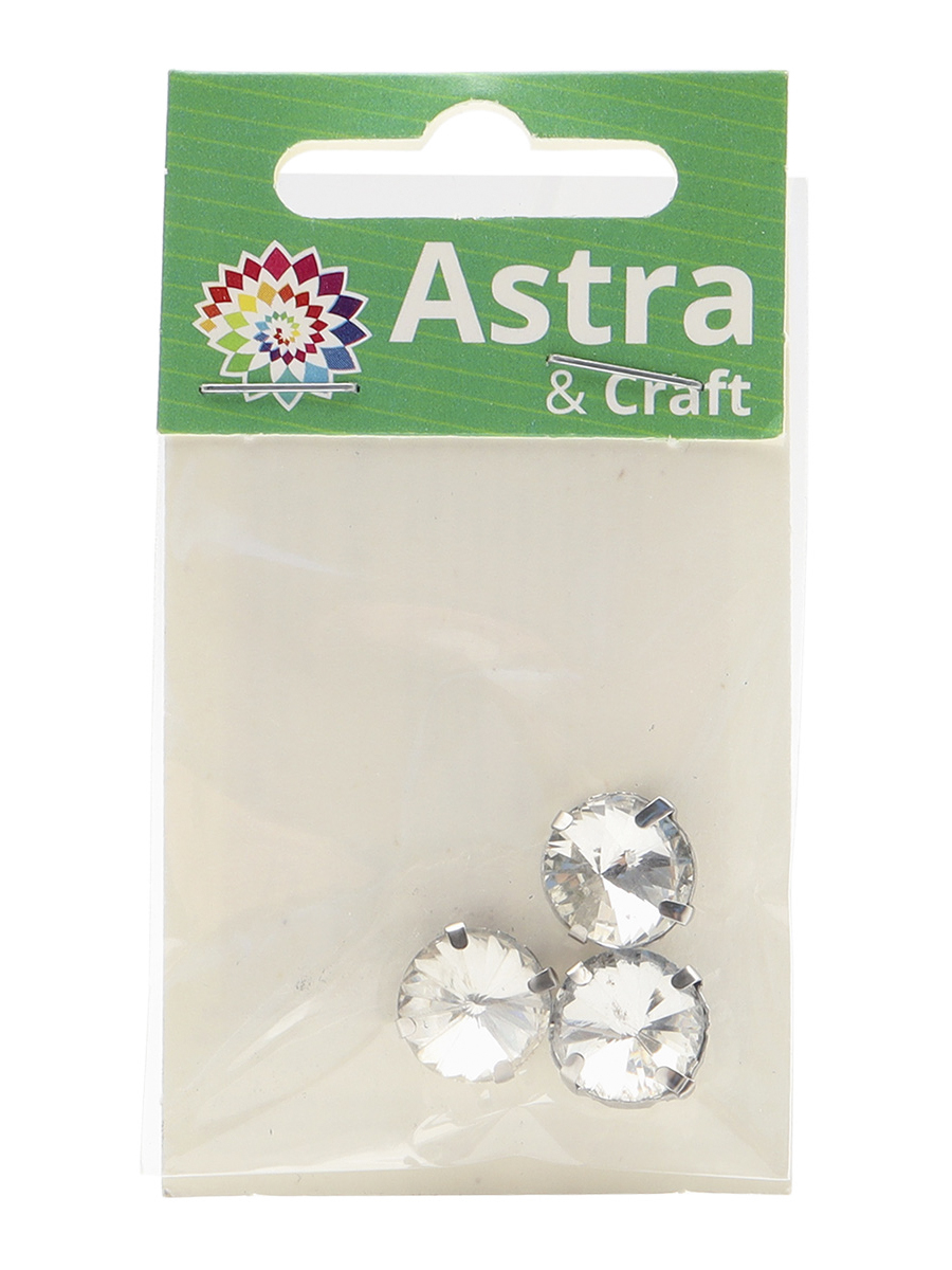 Набор для творчества Astra Craft бисер Хрустальные стразы - фото 7