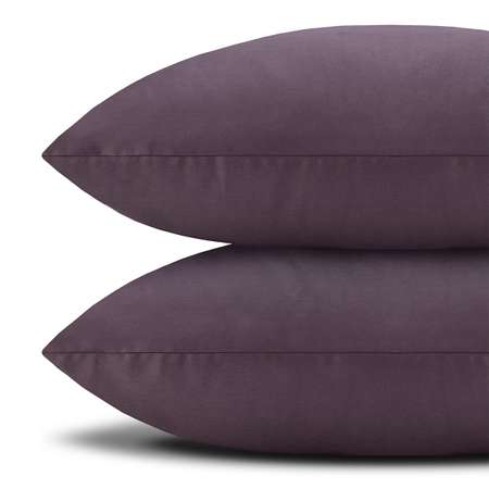Комплект наволочек Monocolor 70*70 х 2шт. сатин рис.4184а-1 черешня