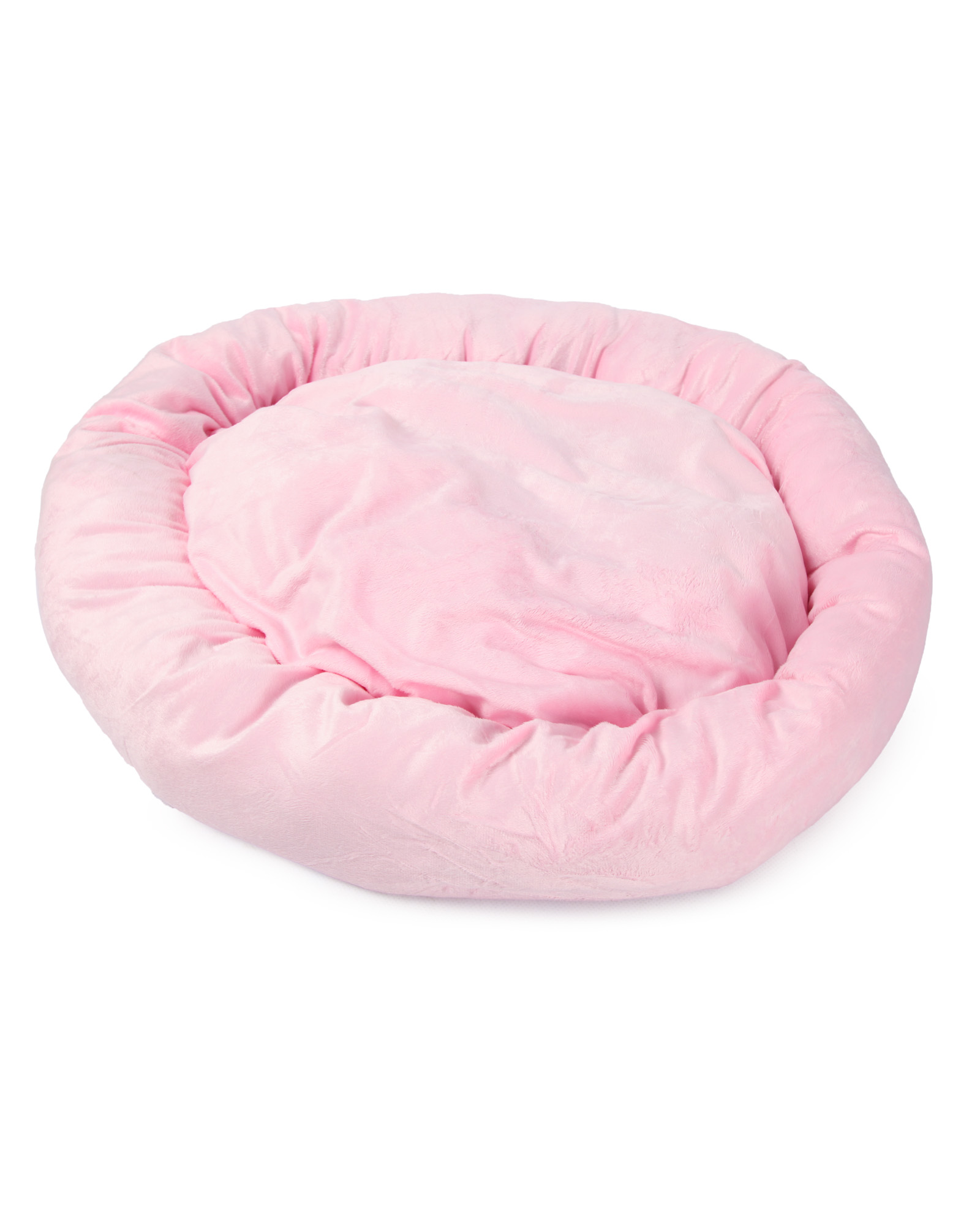 Лежанка для животного с бортиками Barbaks Нежность круглая 60*60*15см - фото 5