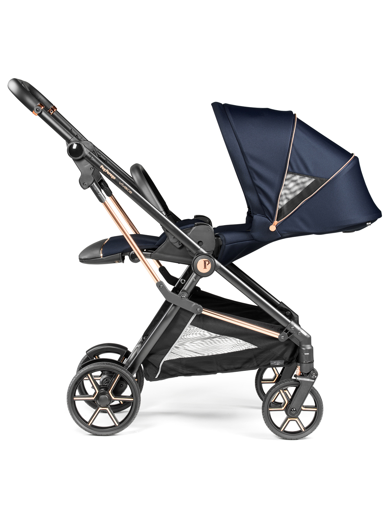 Коляска прогулочная Peg-Perego Vivace синий - фото 10