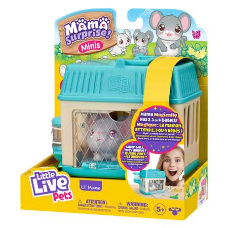 Игровой набор Moose Мышка становится мамой
