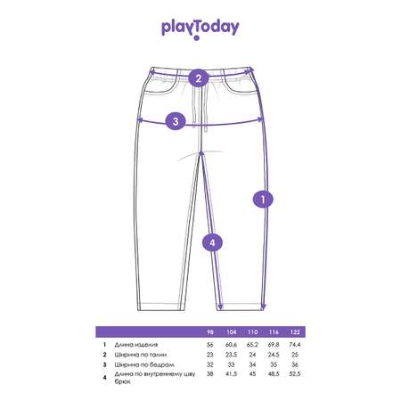 Джинсы PlayToday