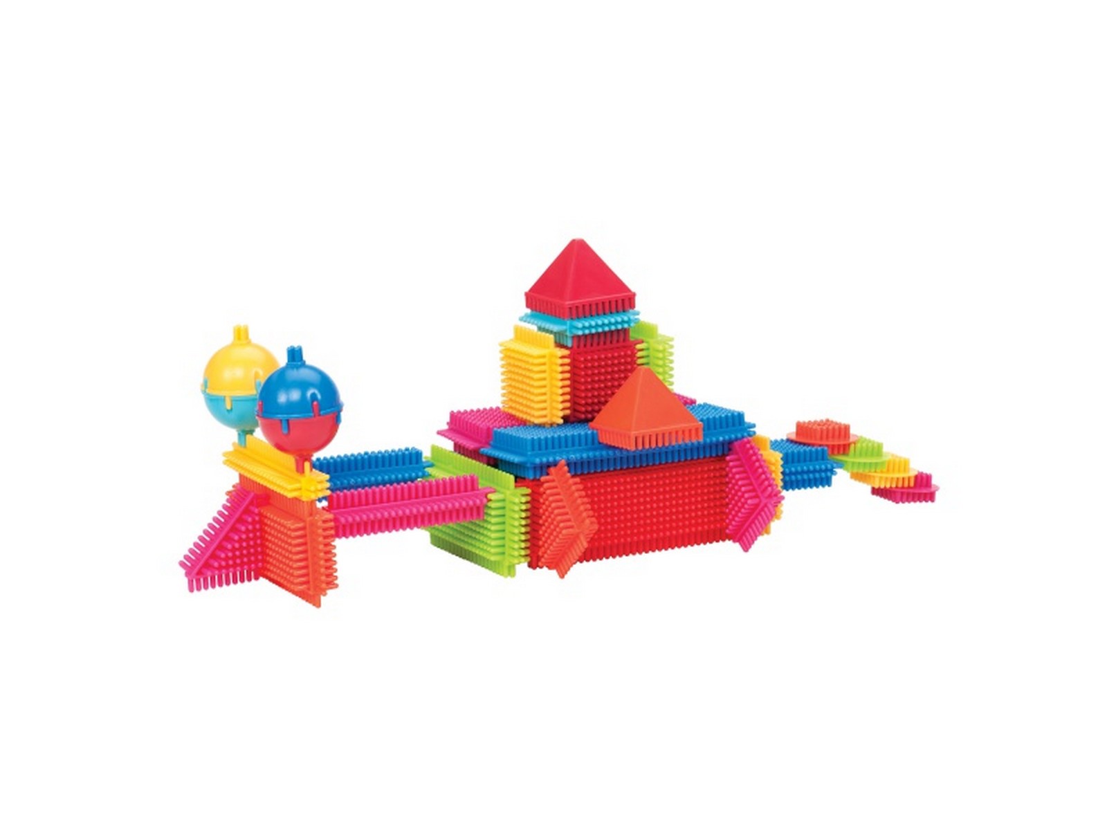 Конструктор Bristle Blocks мягкий 80 дет. - фото 3
