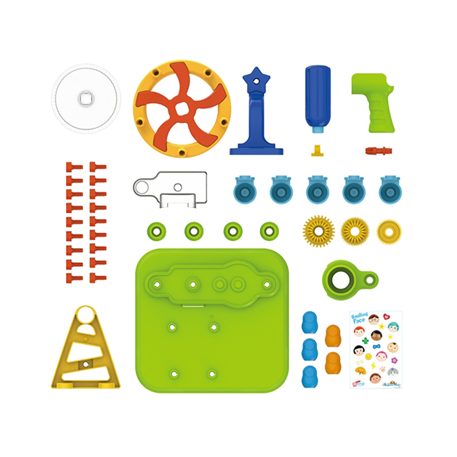 Конструктор EDU-TOYS Колесо обозрения 46 дет. - фото 2