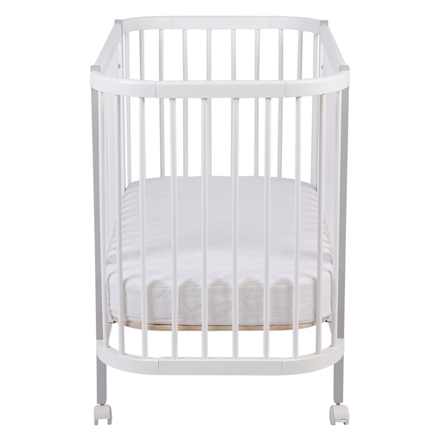 Кровать детская Polini kids Simple 350 Белый-Серый - фото 10
