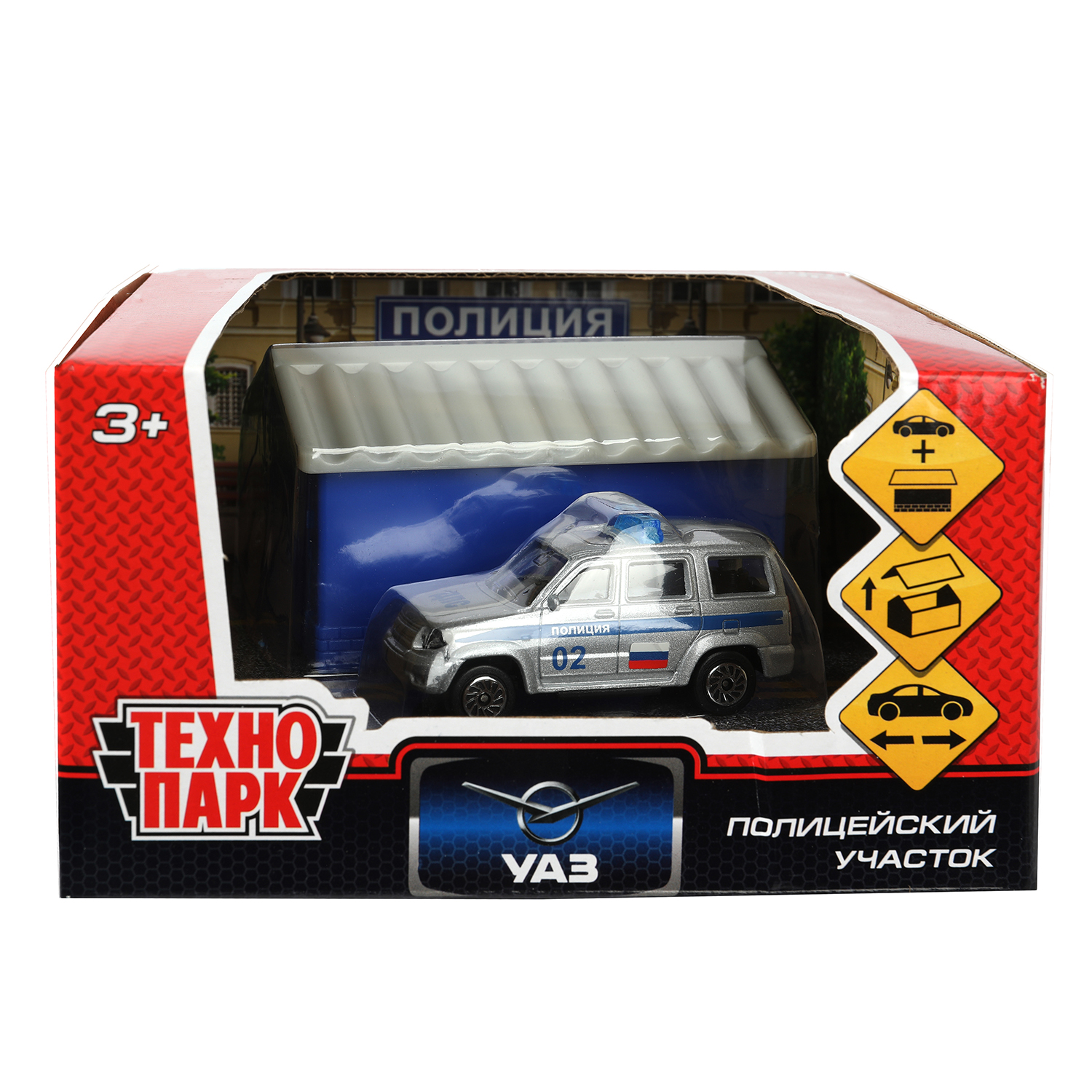 Полицейская машина Технопарк Патриот в ассортименте 392207 - фото 1