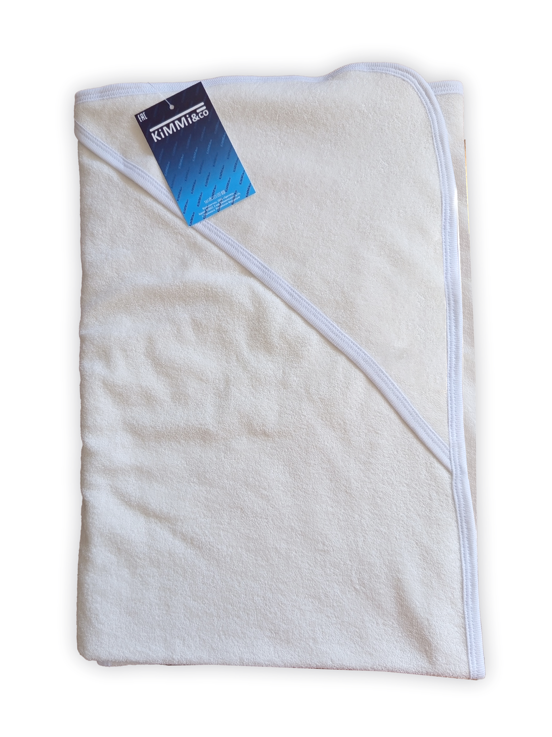 Полотенце KiMMi Baby 90 x 90 см 2 шт 90 x 90 см 2 шт. - фото 4