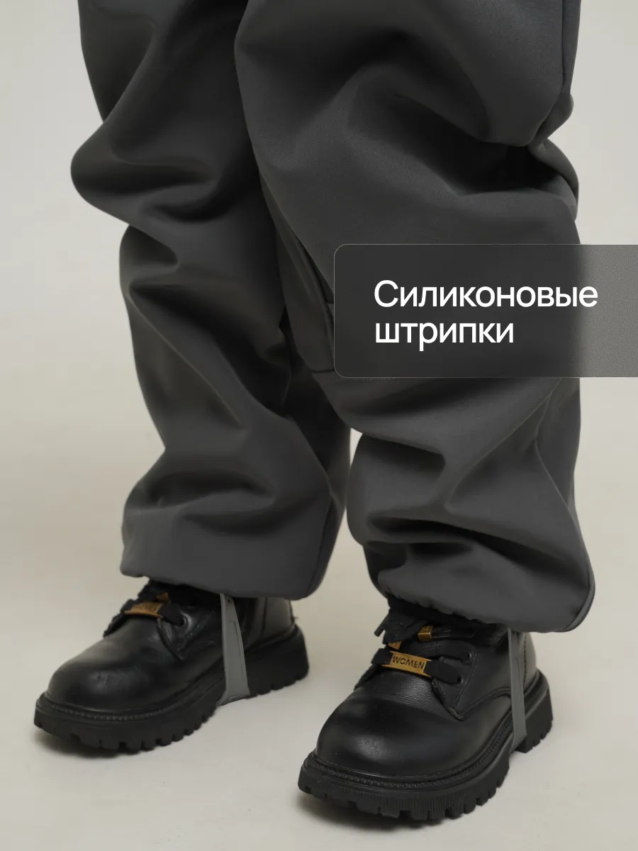 Комбинезон Супер Пупс Комб/сф/окант/темно-серый - фото 9