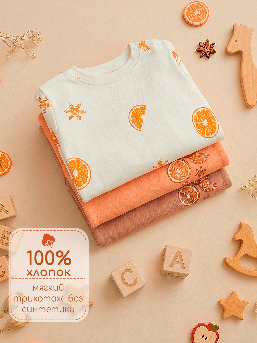 Боди 3 шт Milimbi 035.12/1ВАП - фото 7