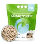 Наполнитель КОМФИКОТ 9 л впитывающий, древесный