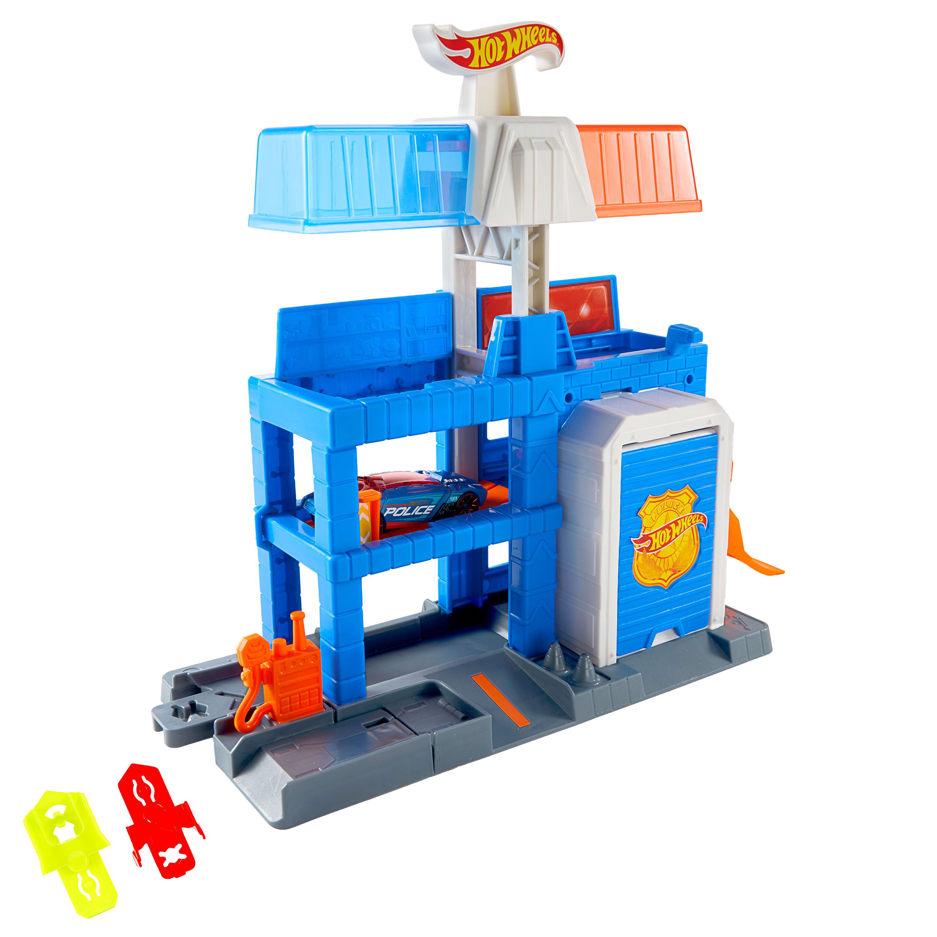Гараж Hot Wheels Полицейский участок JHL74 - фото 4