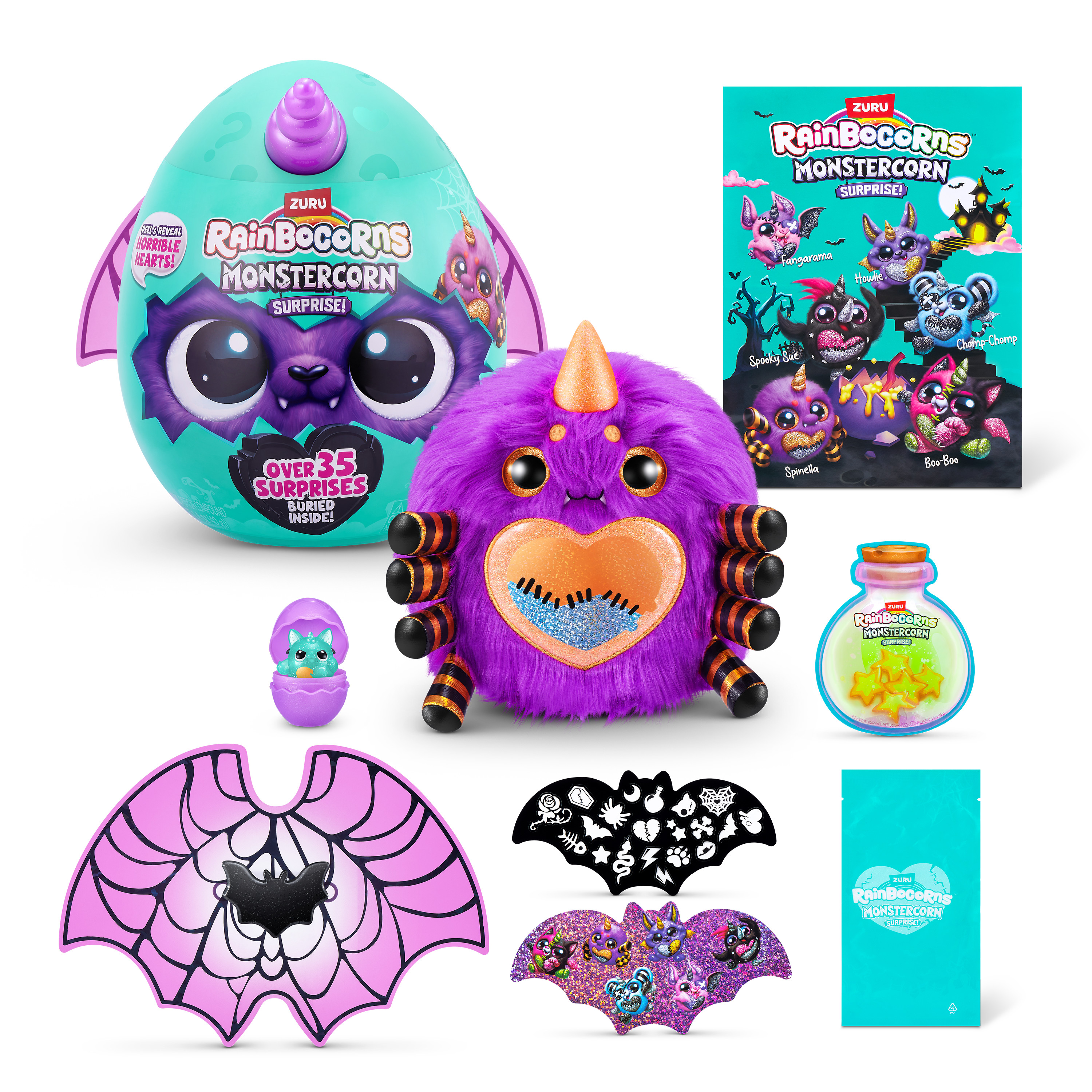 Фигурка Zuru Rainbocorns Monstercorn - фото 8