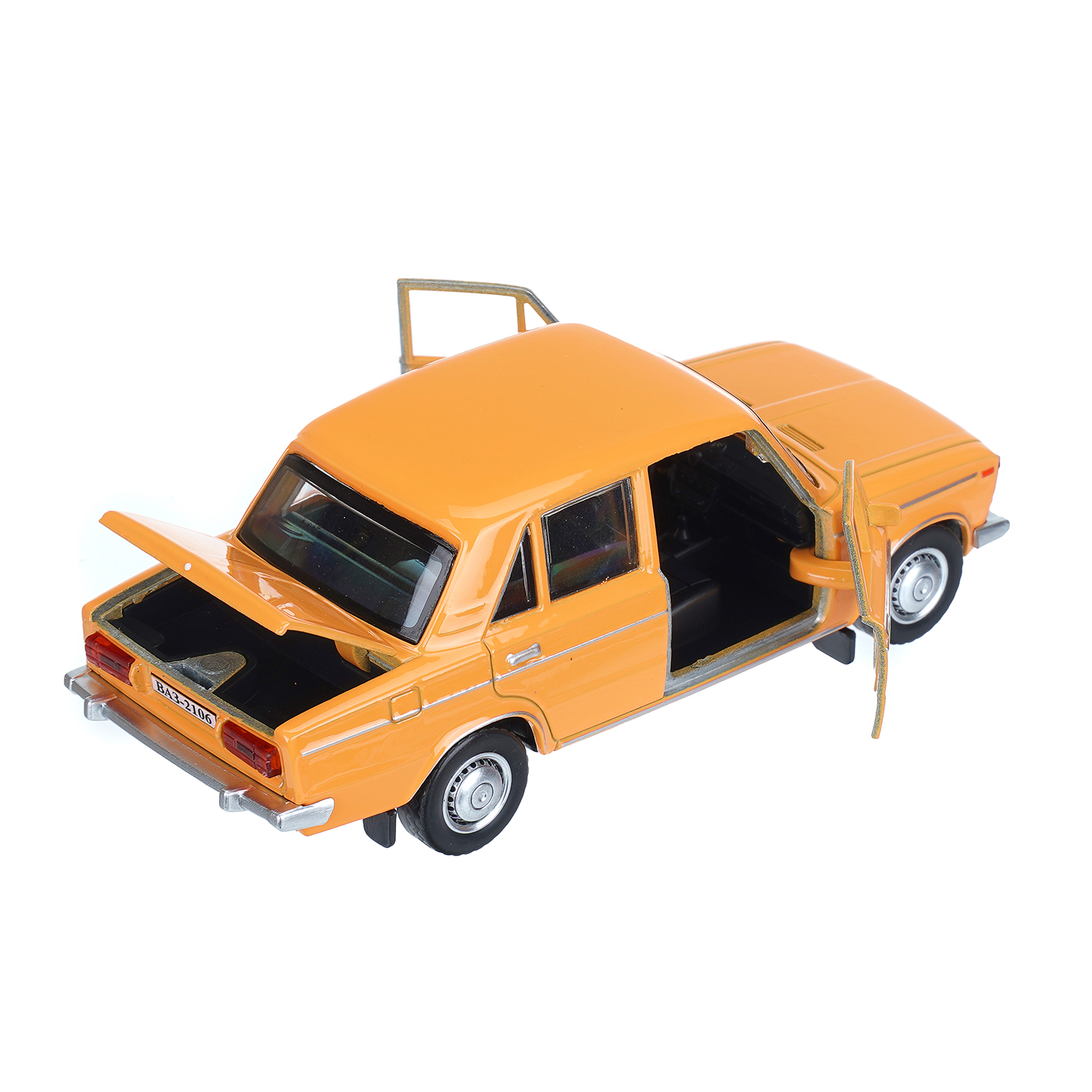 Автомобиль Технопарк ВАЗ 2106 1:32 410431 - фото 5