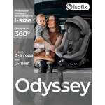 Автокресло Sweet Baby Odyssey B3 i-Size Dark Grey Isofix 0+/1 (0-18 кг) серый