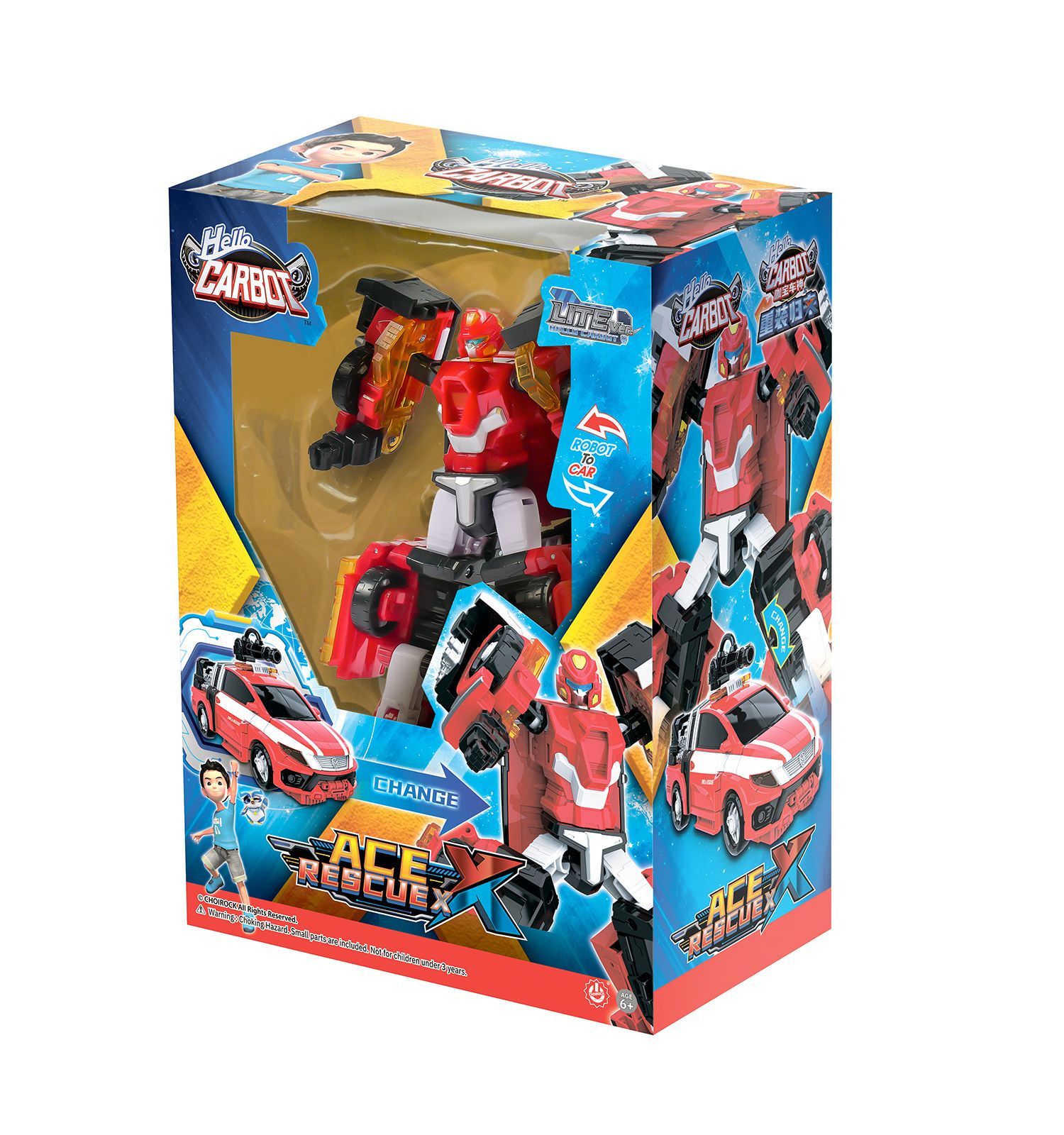 Фигурка Hello Carbot Ace Rescue X мини - фото 19