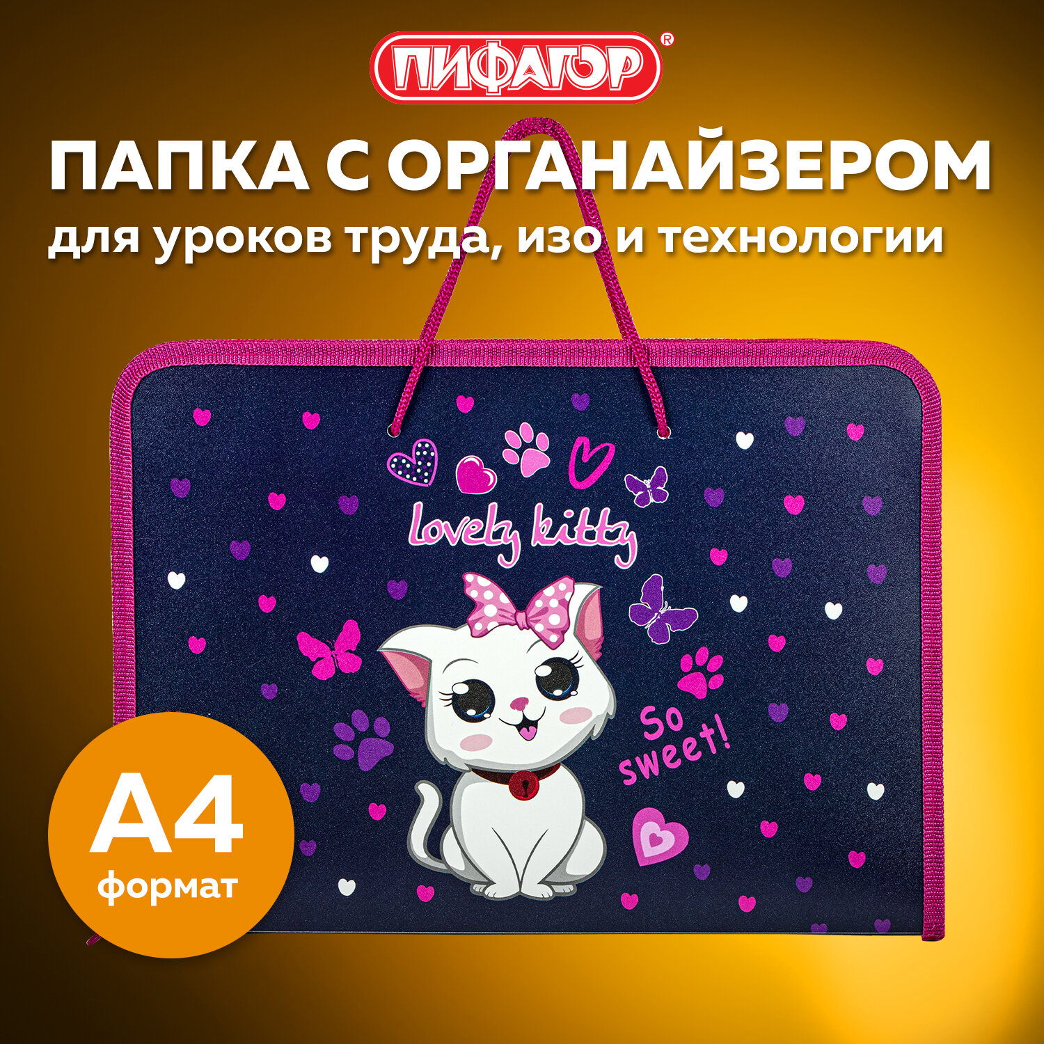 Папка для труда Пифагор А4 - фото 1