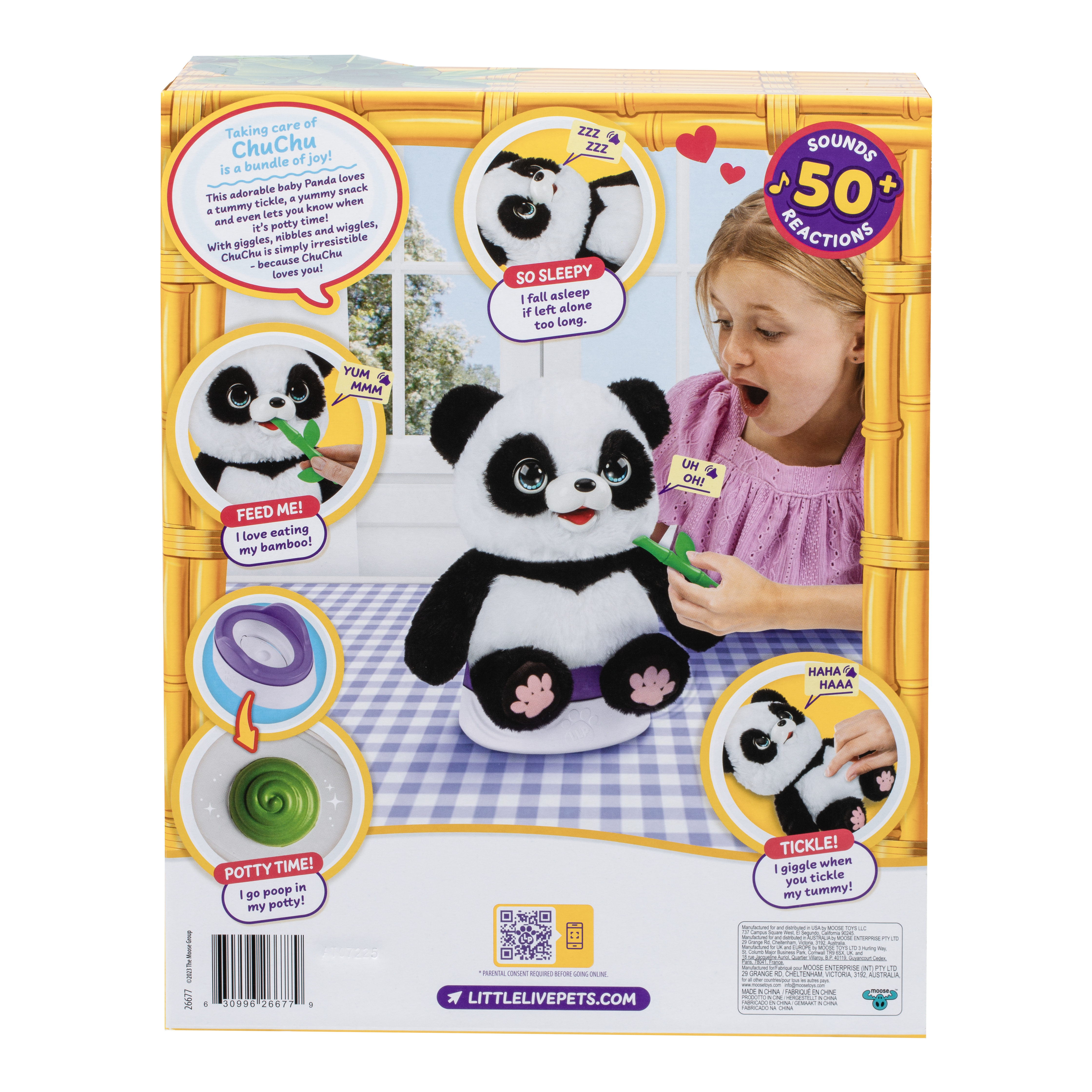 Игрушка Moose Панда - фото 3
