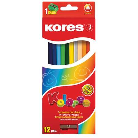 Карандаши цветные Kores 12 шт.