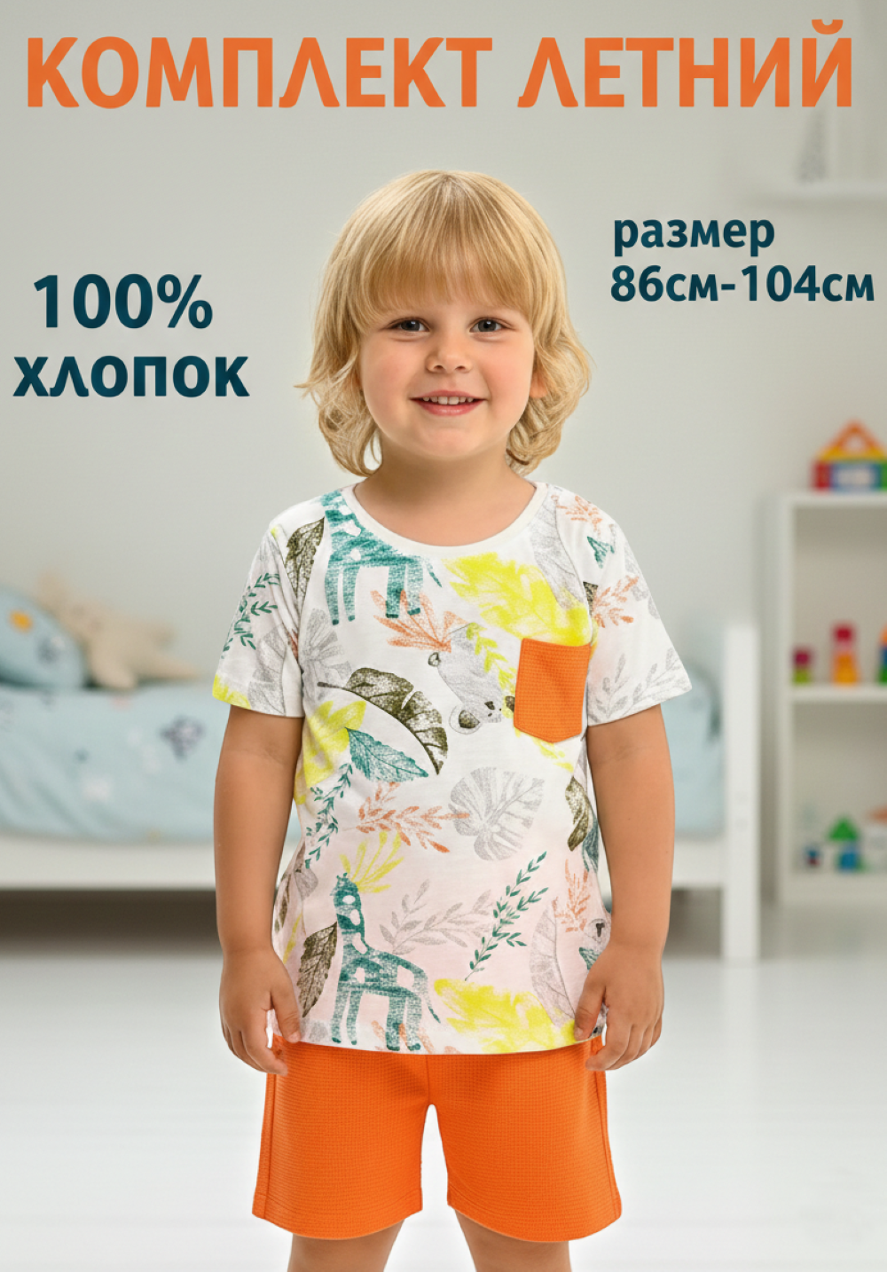 Футболка и шорты Deiko Baby LG7524 - фото 3