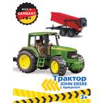 Трактор Bruder John Deere 1:16