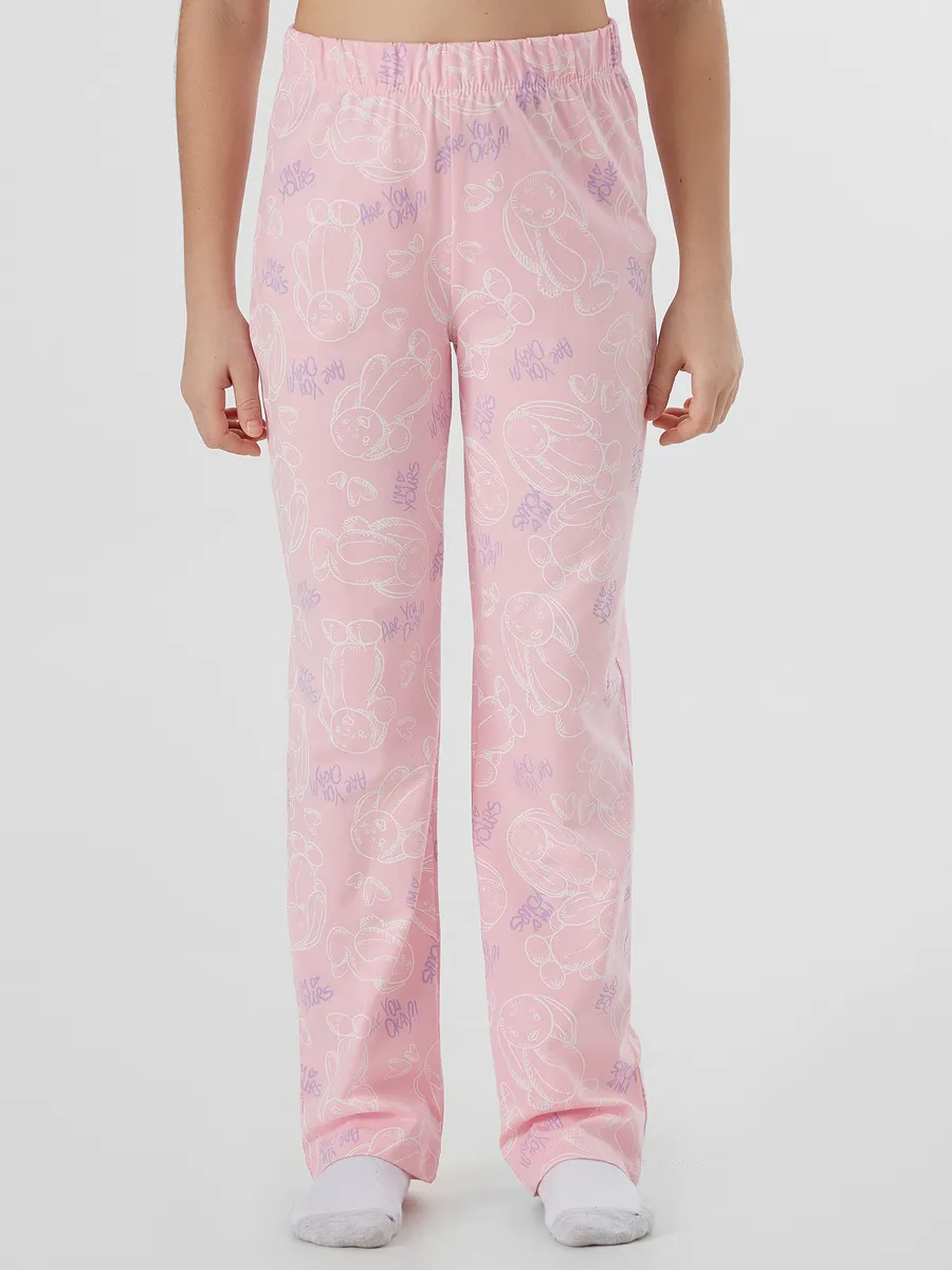 Пижама Mark Formelle (Марк Формэль) 567755/розовый +милые зайчики на розовом - фото 7