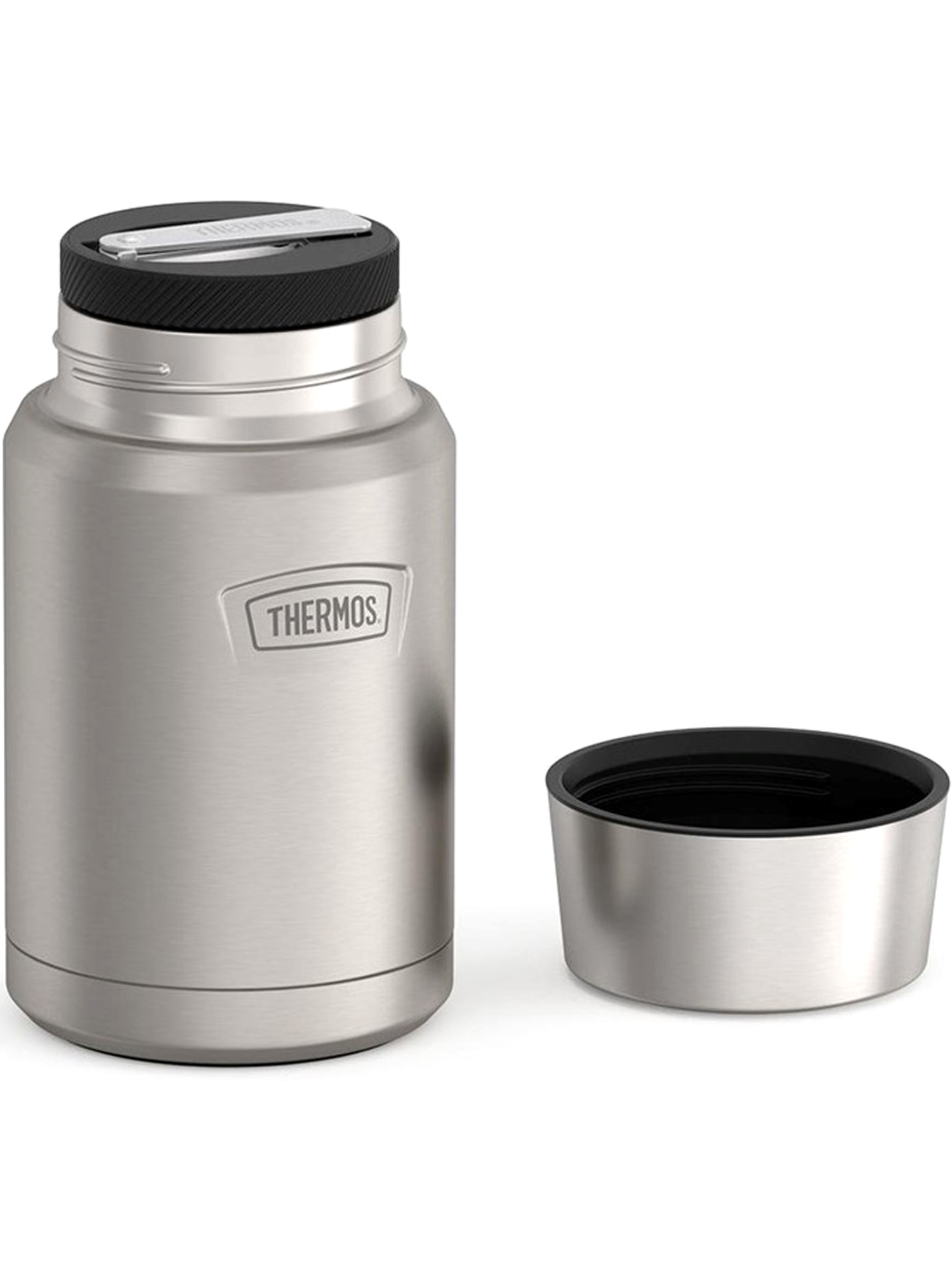 Термос для еды супа 710 мл с ложкой THERMOS ICON-301 стальной – нержавеющая сталь герметичный тепло/холод 14/24 часа - фото 10