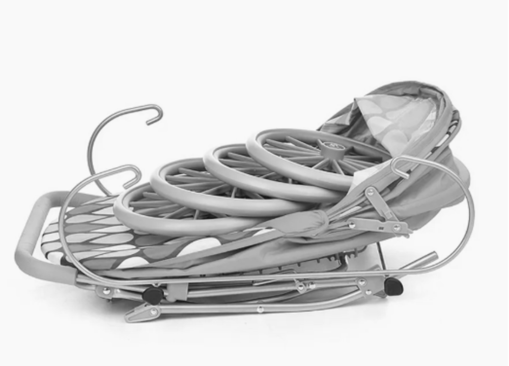 Коляска-люлька для кукол MELOBO 9673-PF - фото 11