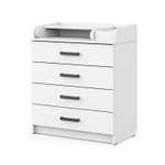 Комод пеленальный aton baby furniture Marvin (белый)