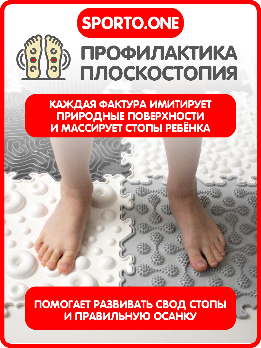 Коврик SPORTO.ONE трансформер Русская зима - фото 4