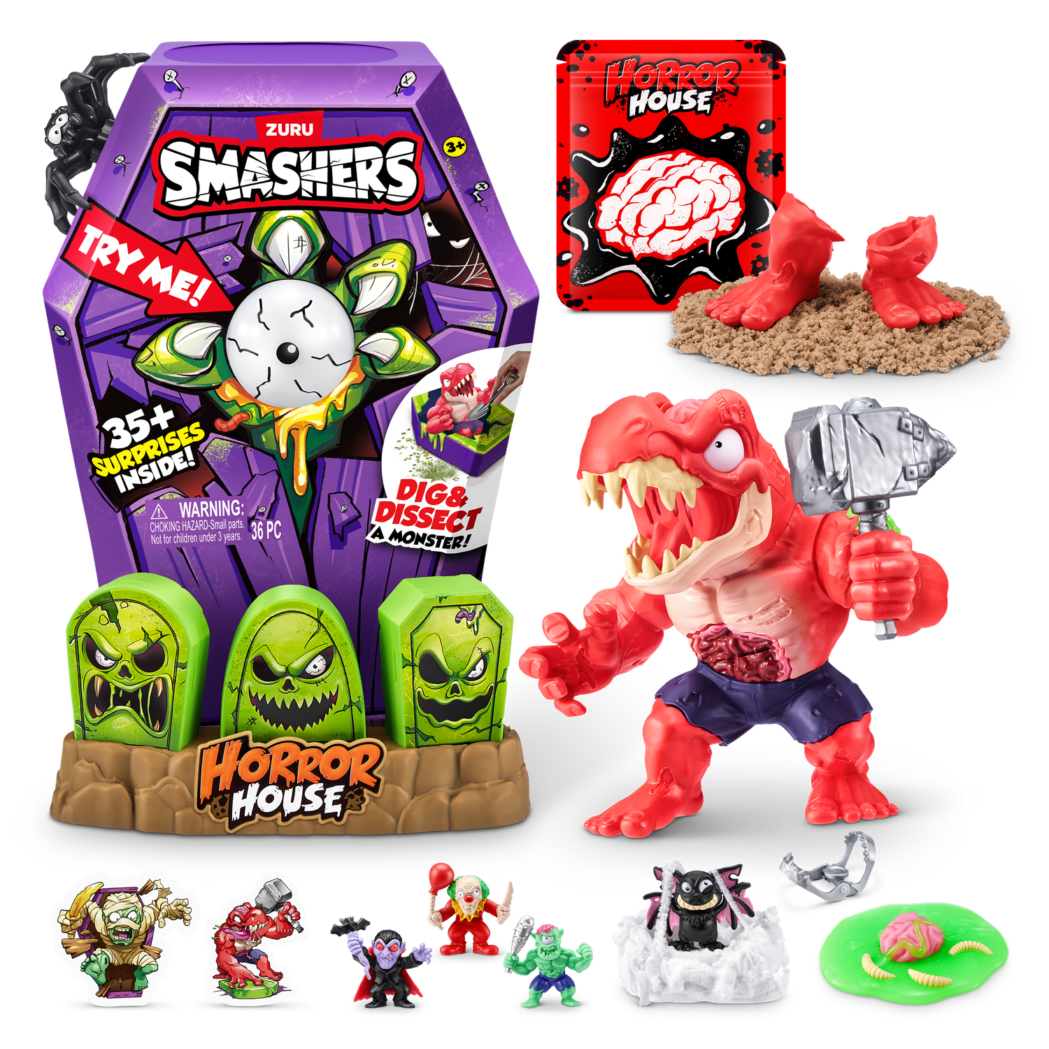 Фигурка Zuru Smashers Horror House - фото 15